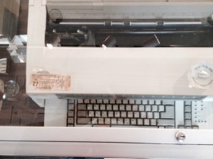 Bradbury typewriter