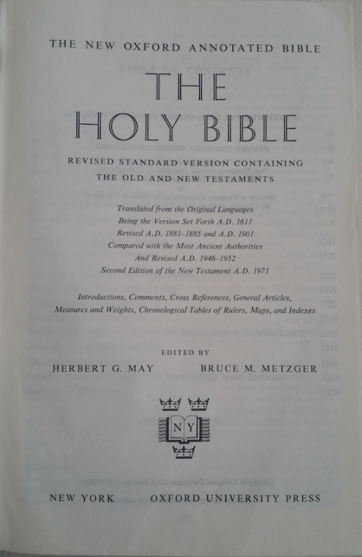 Readings in Western Culture: The Bible | Society for US Intellectual ...