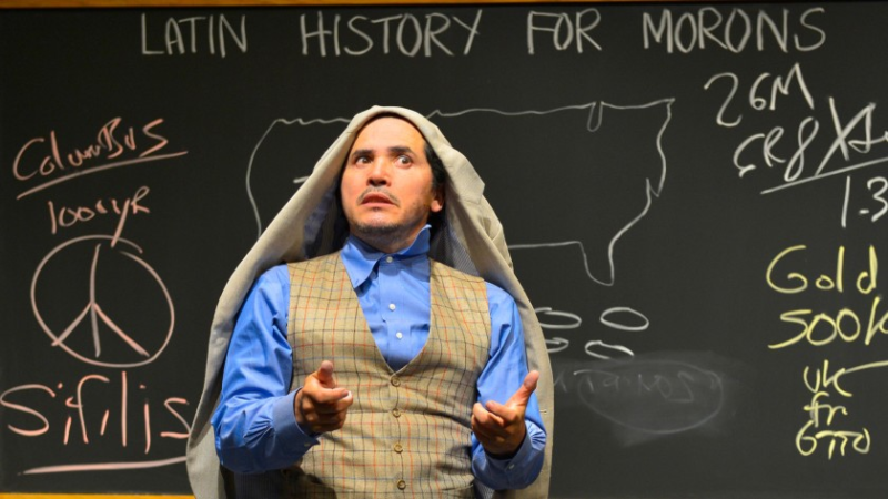 John Leguizamo in "Latin History for Morons" on Netflix.